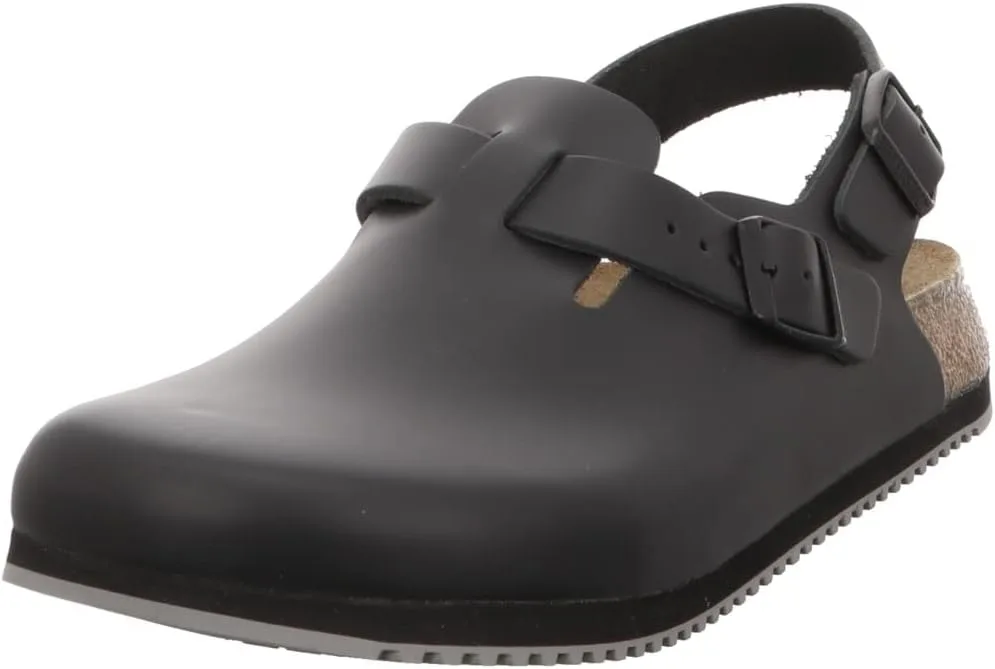 Birkenstock Women's Tokio Super Grip Leather Clogs — Genuine Leather clog