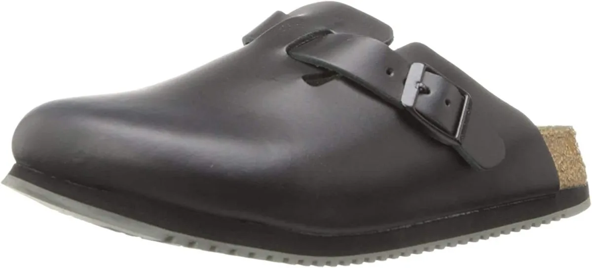 Birkenstock Leather Boston Canberra Clogs — Genuine Leather clog