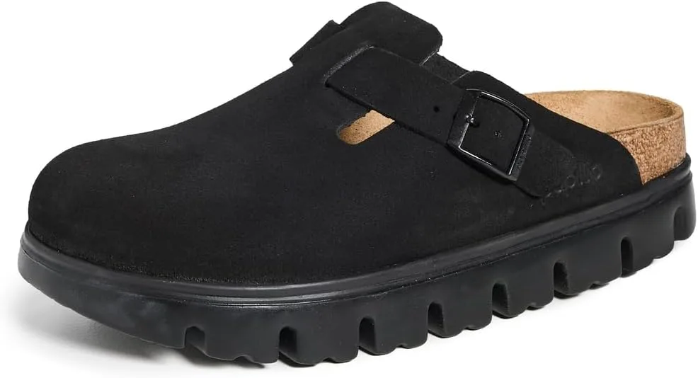 Birkenstock Women's Boston Chunky Mules — Suede mule