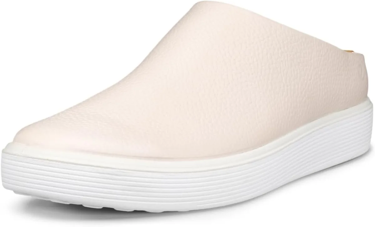 ECCO Womens Soft 60 Slide Clog — Genuine Leather clog
