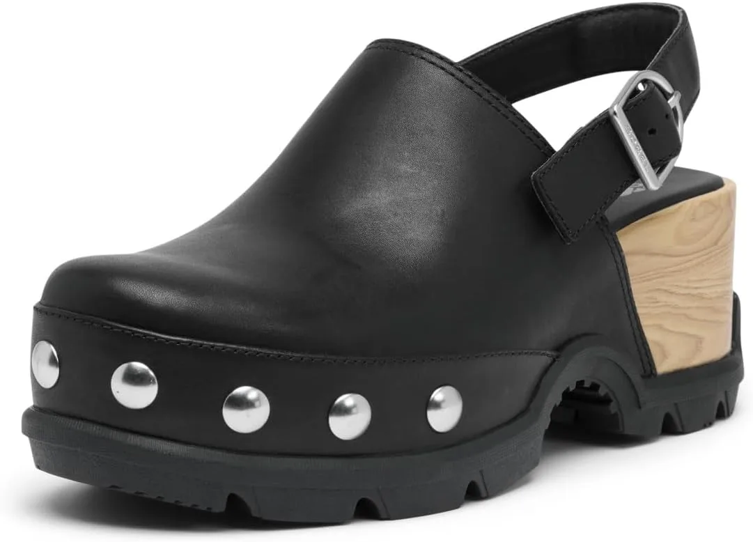Sorel Womens Roam’n Clog Rvt — Genuine Leather clog