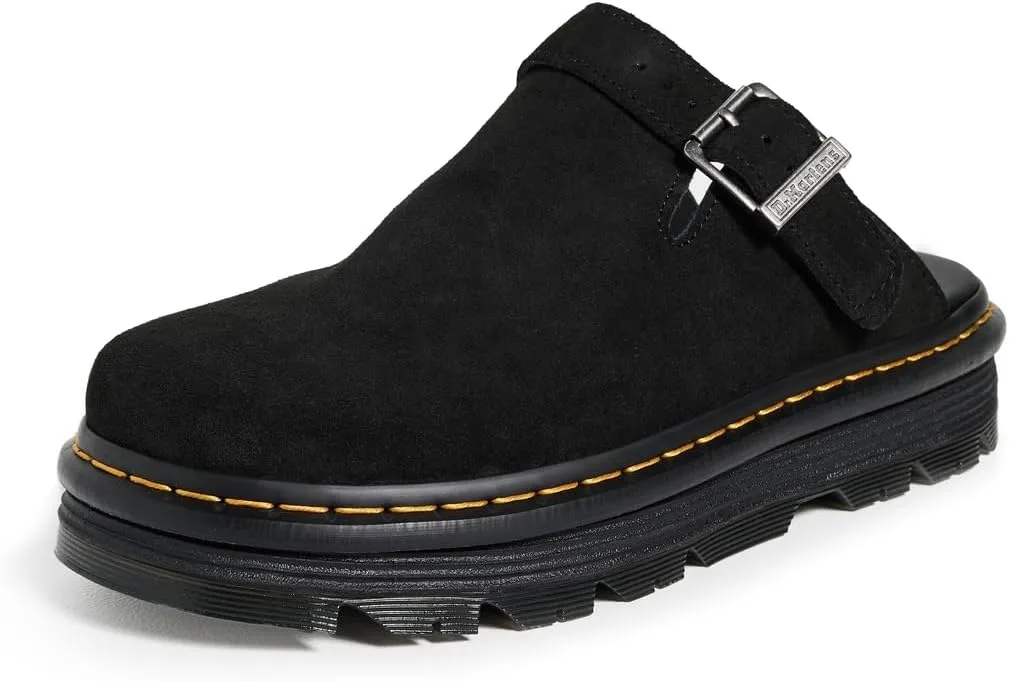 Dr. Martens Unisex-Adult Zeb Zag Mule — Suede mule