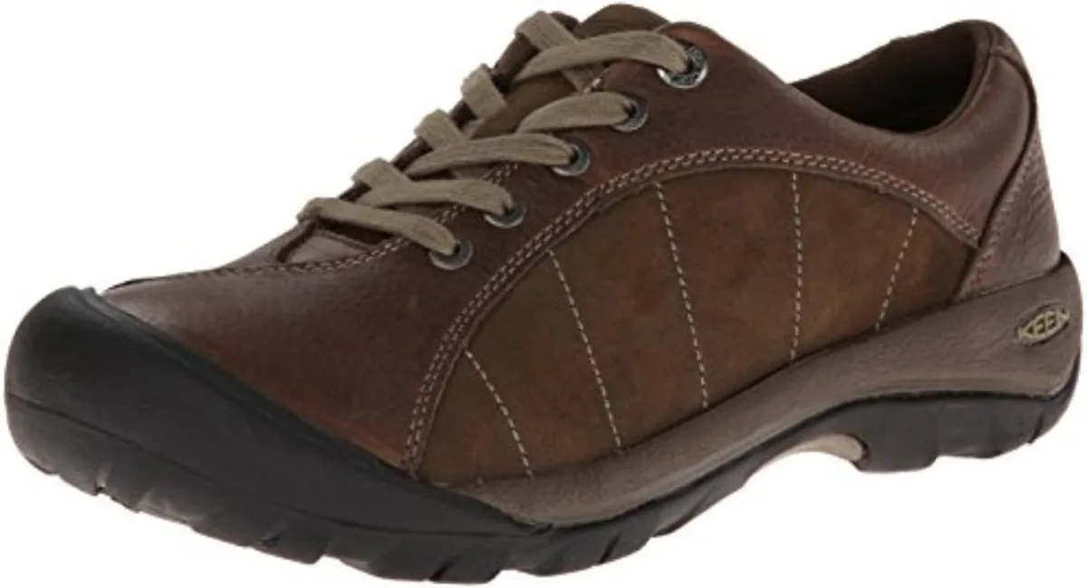 KEEN Women's Presidio Comfortable Oxford Shoes — Genuine Leather clog