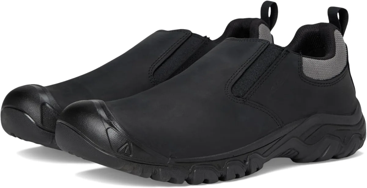 KEEN Mens Targhee 4 Slip on Comfortable Casual Leather — Genuine Leather clog