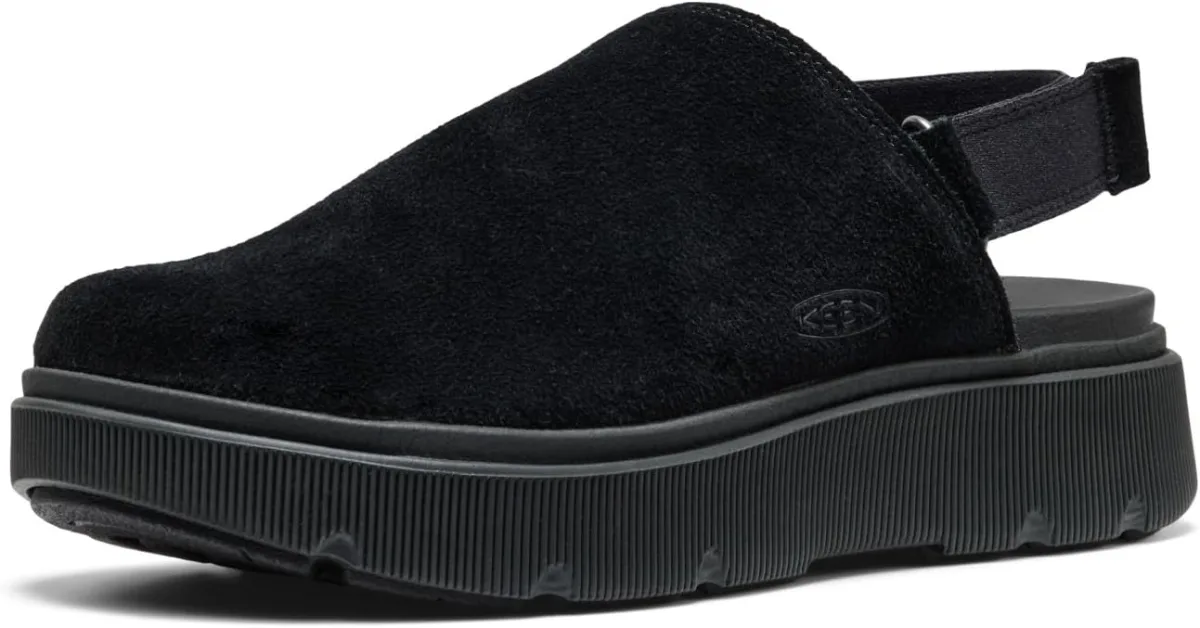 KEEN Womens Elle Mila Comfortable Leather Adjustable Easy on — Genuine Leather clog