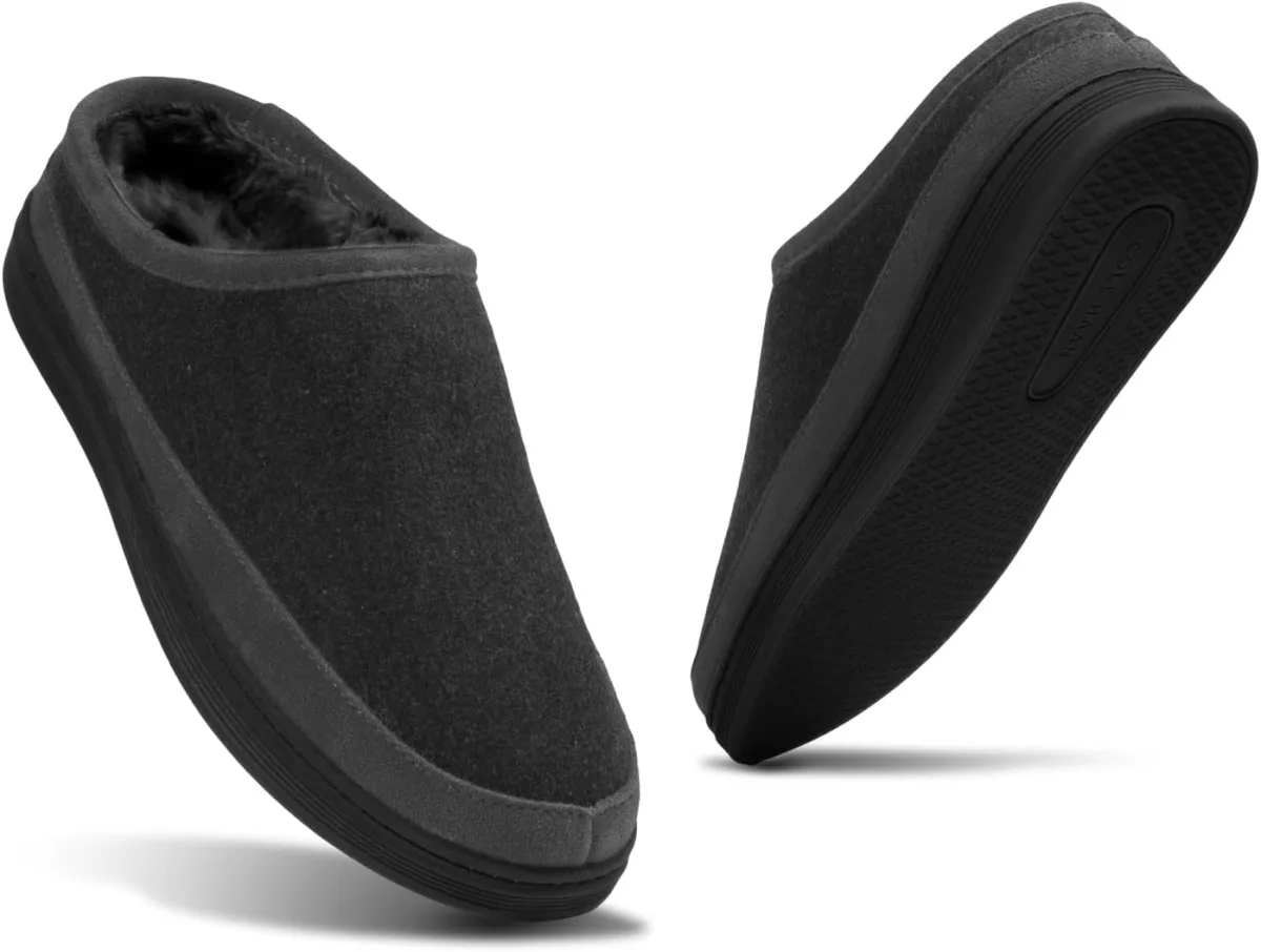 Cole Haan Men’s Indoor-Outdoor Clogs — Genuine Leather slipper