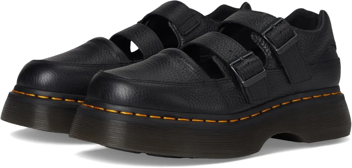 Dr. Martens Women's Buzz Mary Jane Shoes — Genuine Leather clog