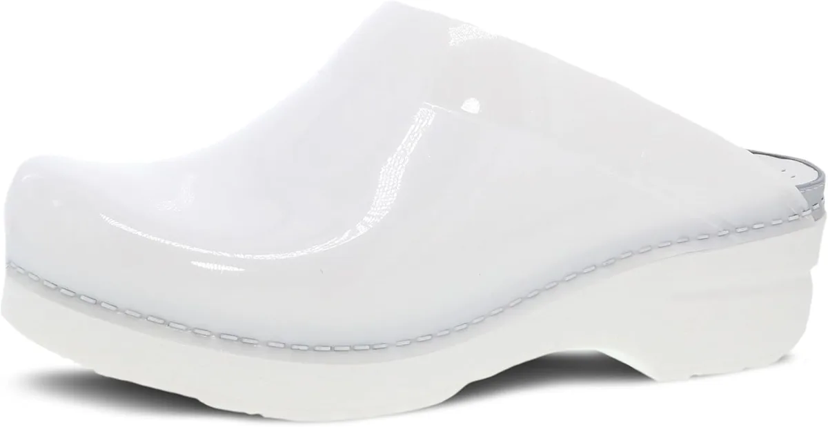 Dansko Sonja Translucent Slip-on Mule Clog for Women — Genuine Leather mule