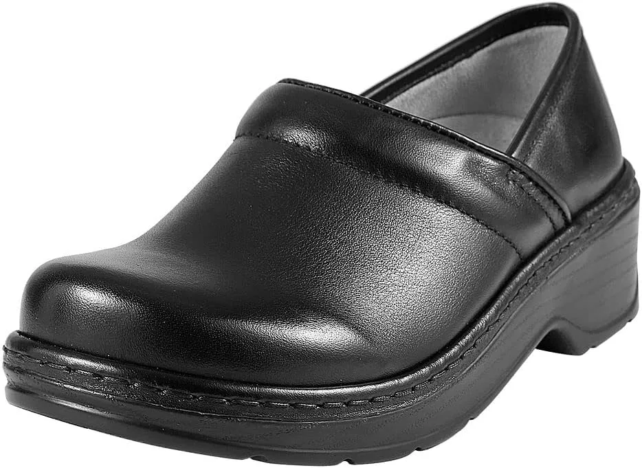 Women's Genuine Leather Clog with Arch Support — Genuine Leather clog