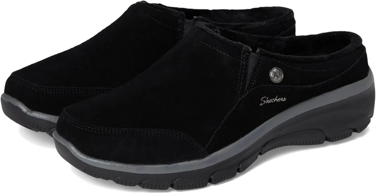 Skechers Womens Easy Going — Suede clog