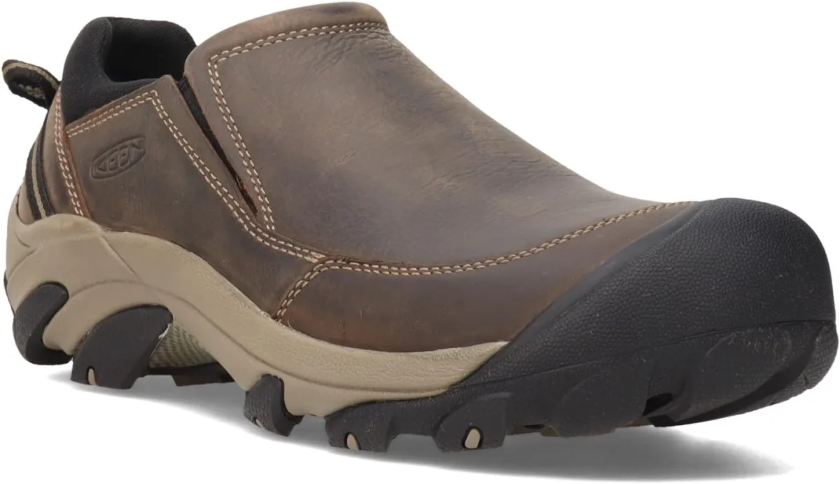 KEEN Men's, Targhee II Soho Slip-On — Genuine Leather clog