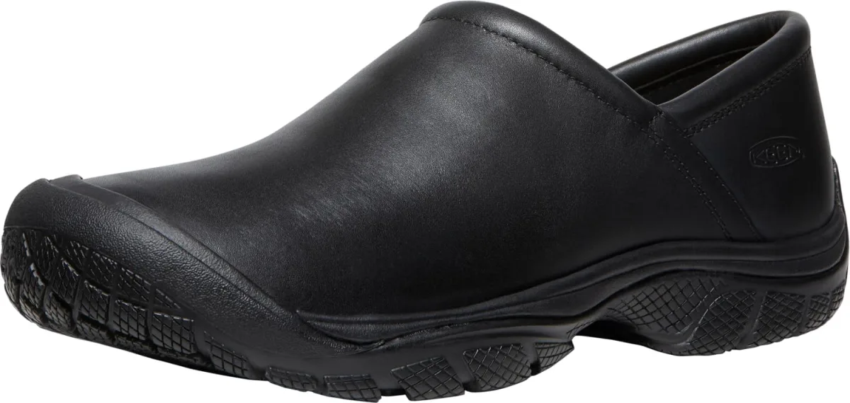 KEEN Utility Men's PTC Slip-On 2 Kitchen Food Service Chef Shoe — Genuine Leather clog