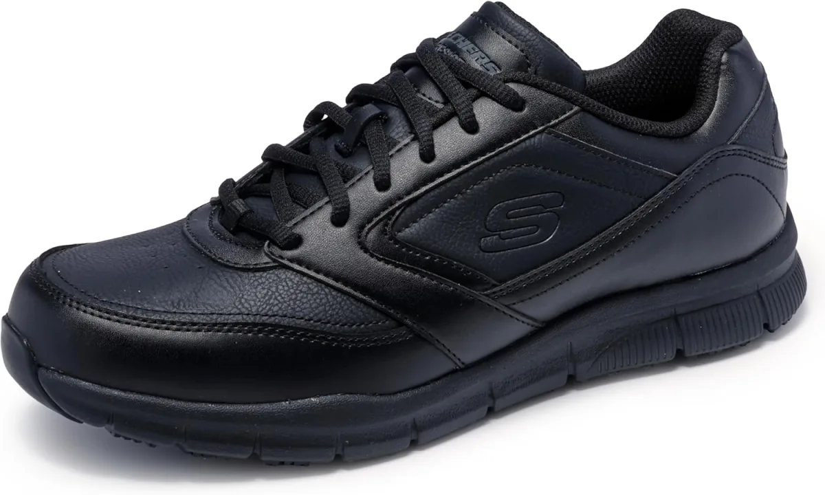 Skechers Men's Nampa Food Service Shoes — Genuine Leather clog