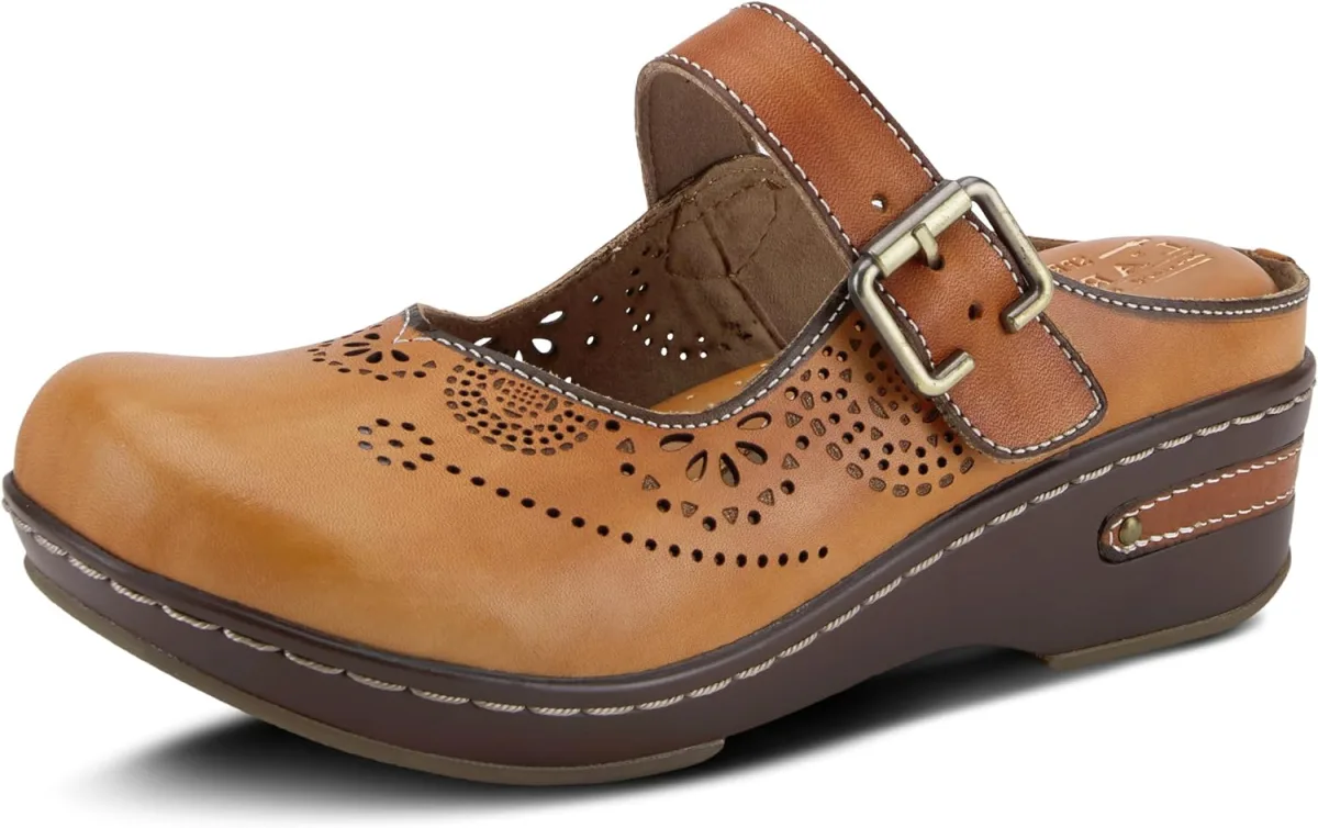 L'Artiste by Spring Step Women's Aneria Mule — Genuine Leather mule