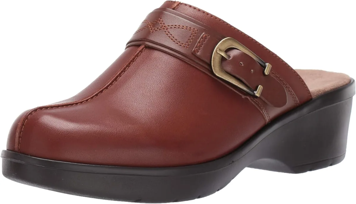 Easy Spirit Women's E-Pine Clogs — Genuine Leather clog