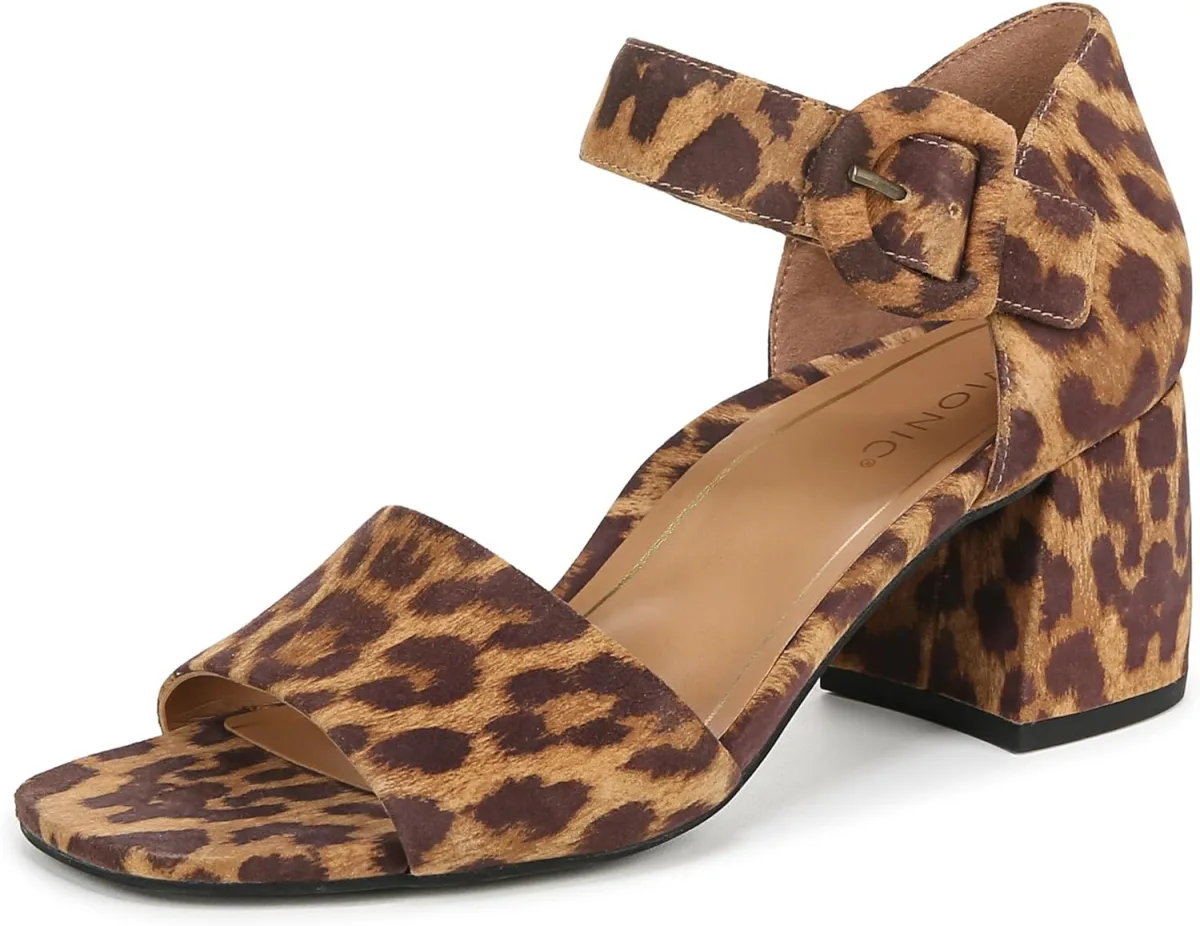 Vionic womens Chardonnay Strappy Sandals — Suede sandal