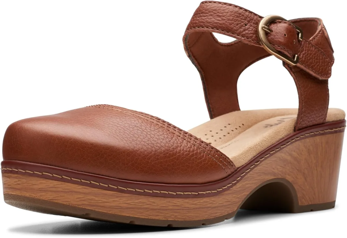 Clarks Womens Paizlee Bay — Genuine Leather clog