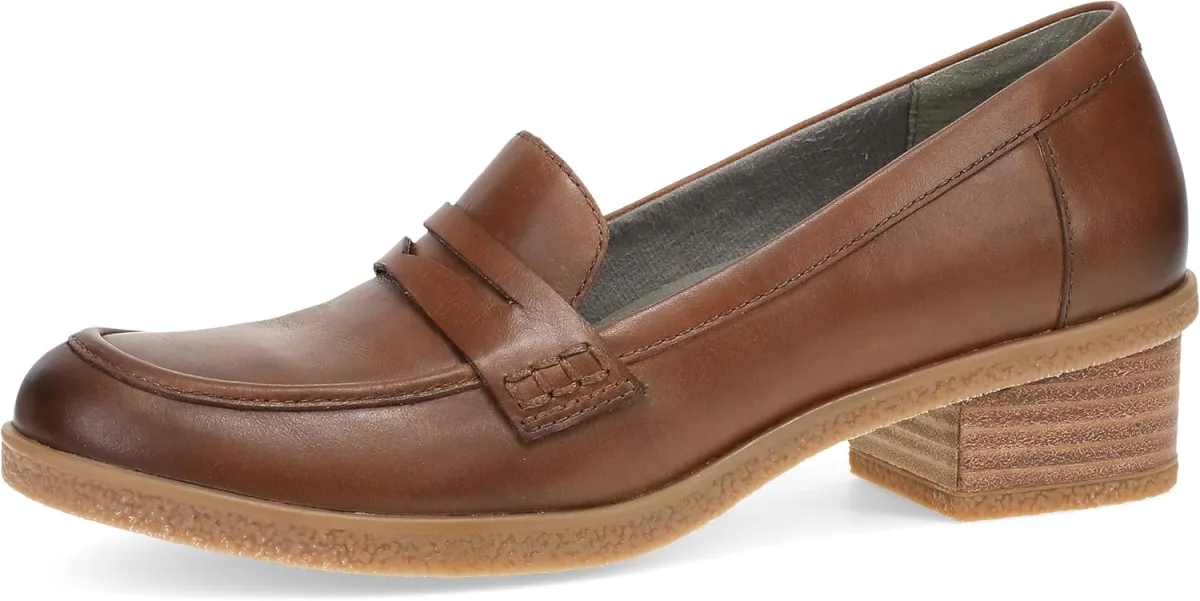 Dansko Danica Heeled Loafer for Women — Genuine Leather loafer
