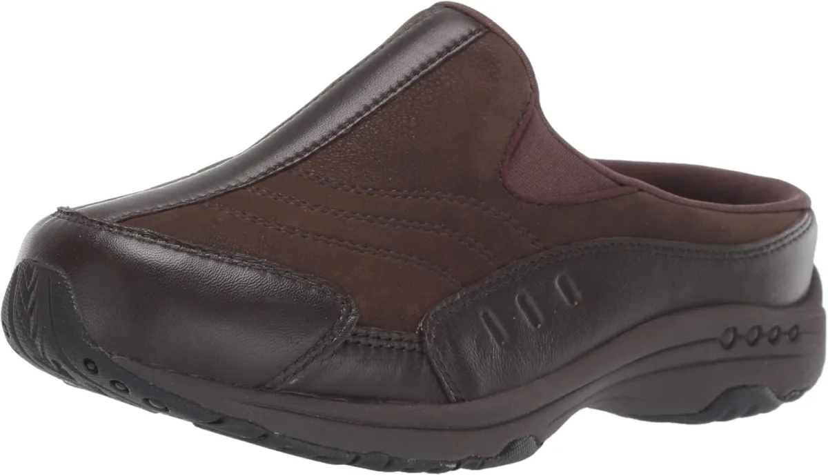 Easy Spirit Women's Traveltime 234 — Genuine Leather clog