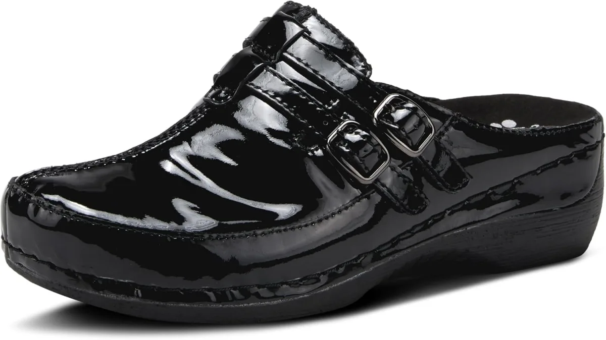 Spring Step Happy Mule Clogs for Women — Genuine Leather mule