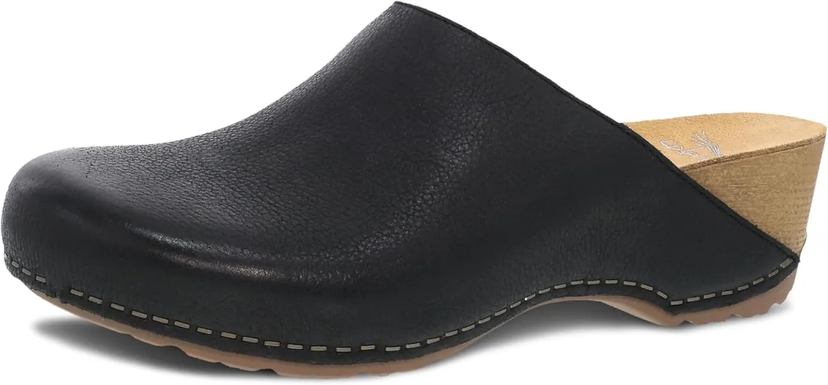 Dansko Talulah Stylish Mule Clog for Women — Suede mule
