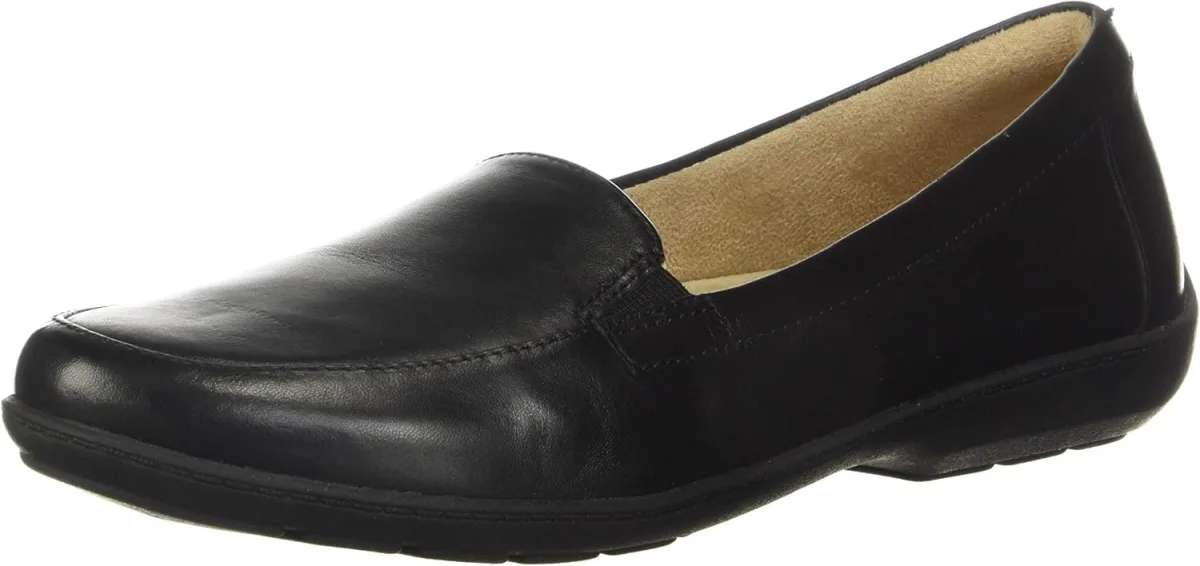 SOUL Naturalizer Womens Kacy Slip On Memory Foam Arch Support Loafer — Genuine Leather loafer