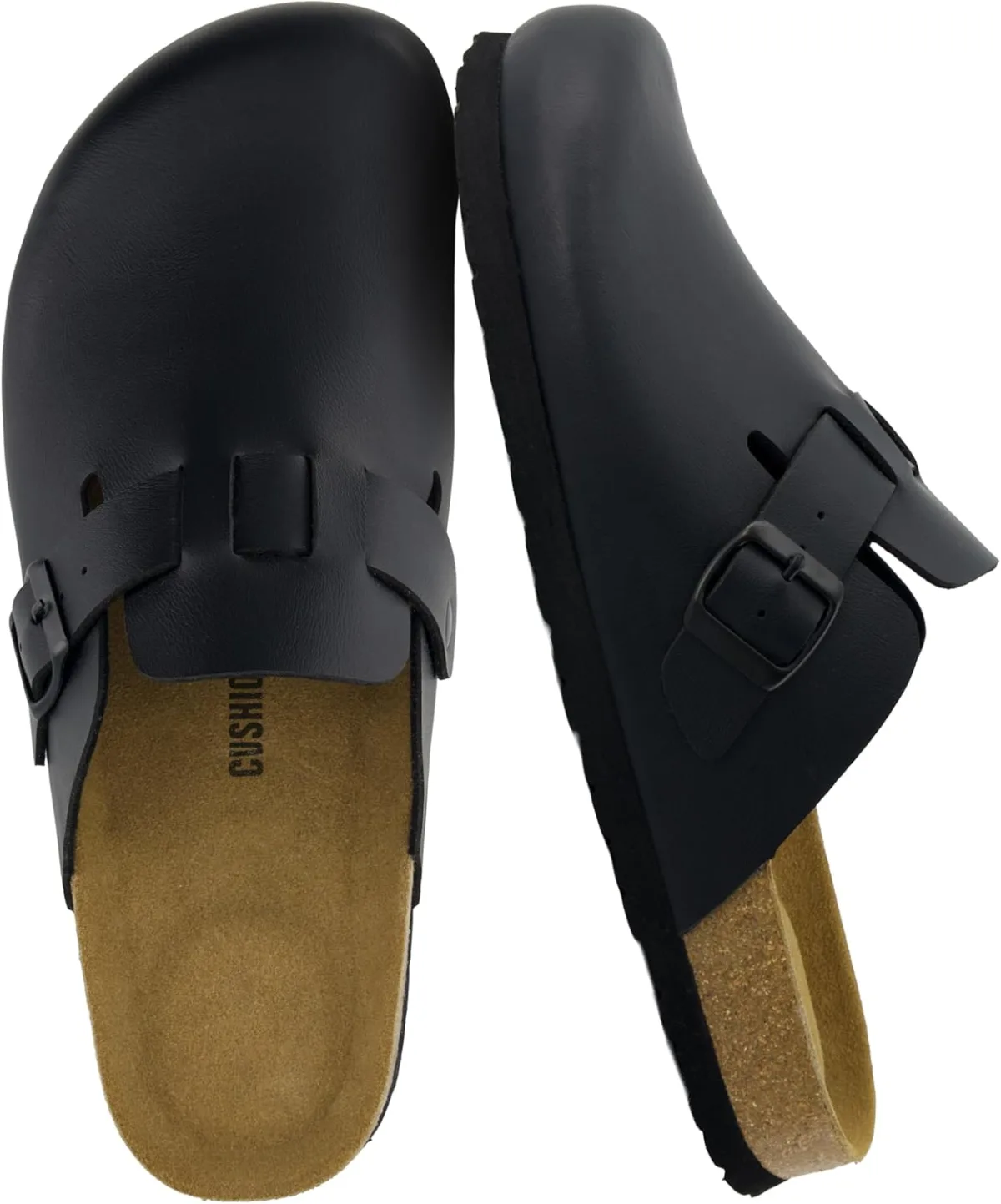CUSHIONAIRE Haze Mens Clogs — Suede clog