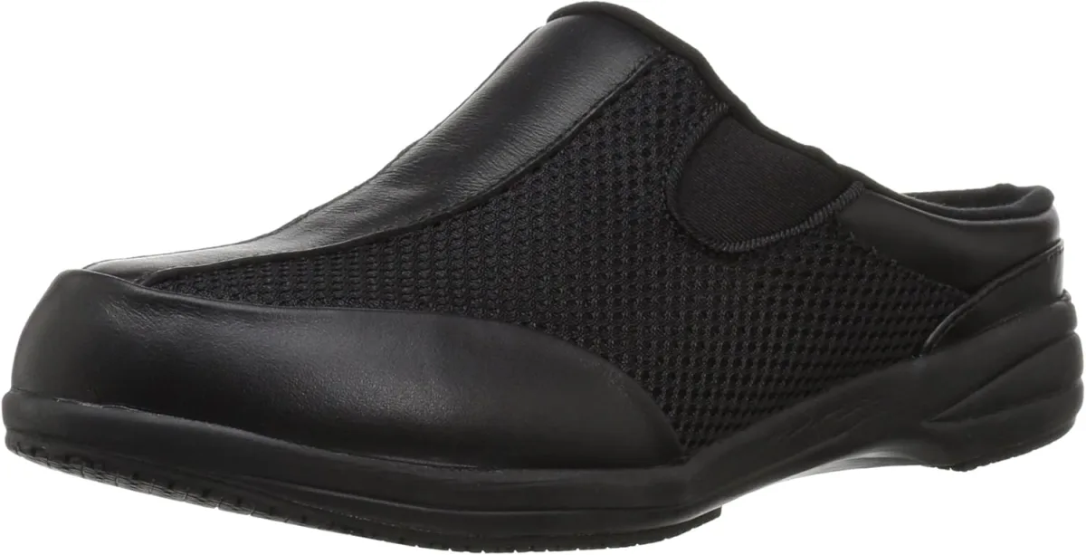 Propét Women's Washable Walker Slide Mule — Full-Grain Leather mule