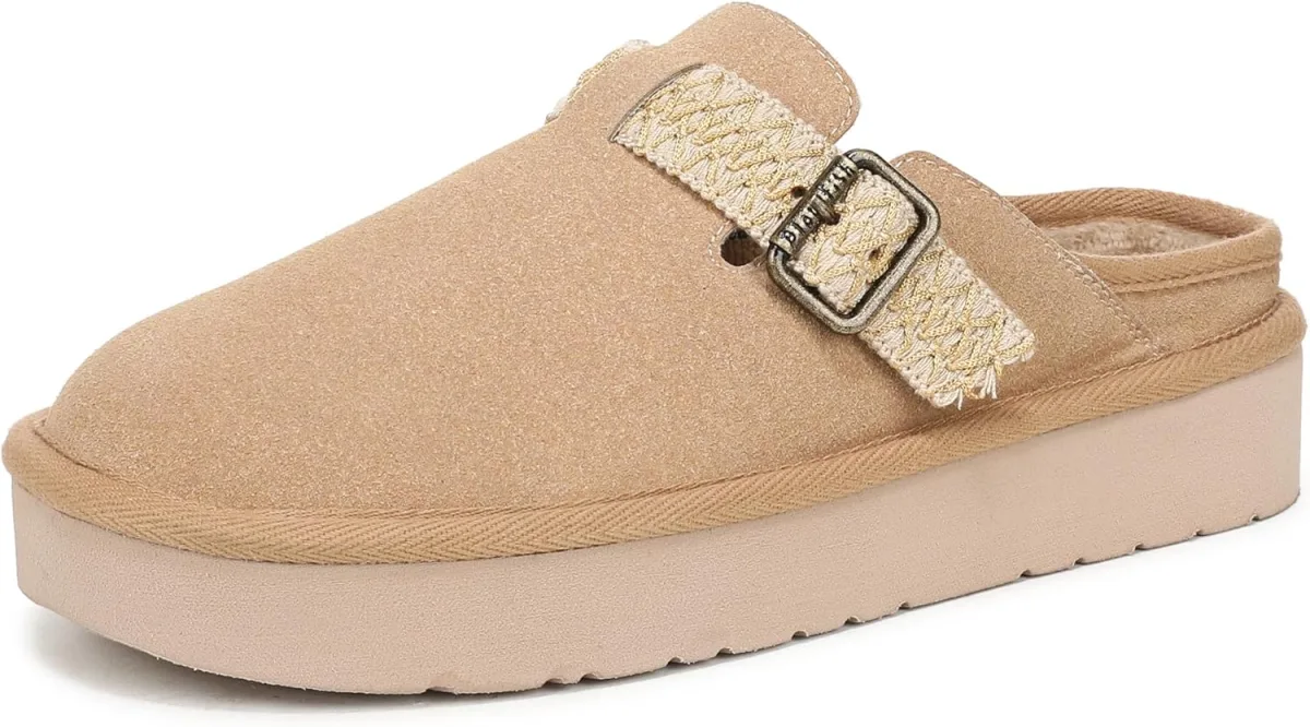 Blowfish Malibu Womens Monday — Shearling clog