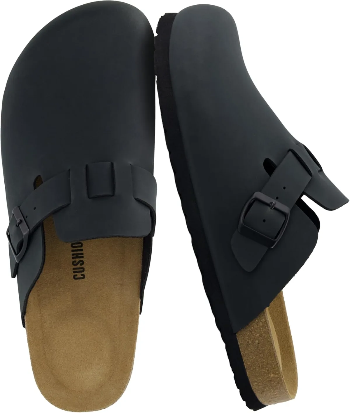 CUSHIONAIRE Haze Mens Clogs — Suede clog