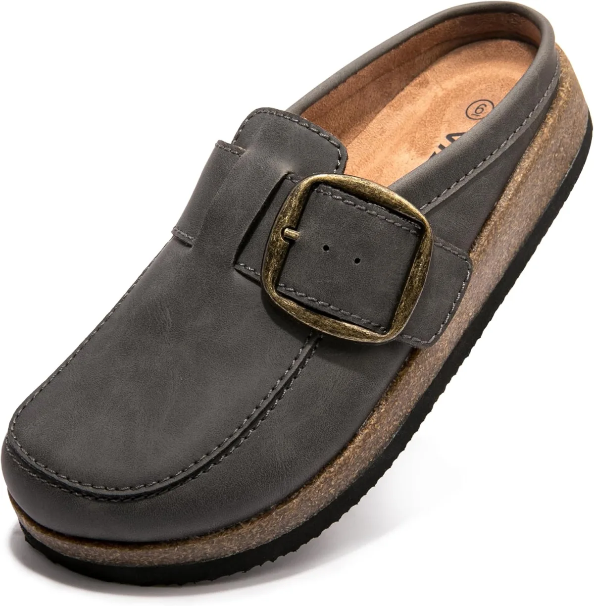 Premium Eco-Leather Women's Clogs — Genuine Leather clog