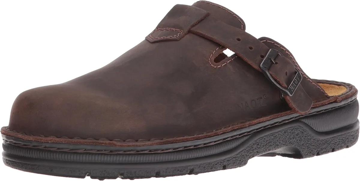 NAOT Footwear Men's Fiord Clog — Suede clog
