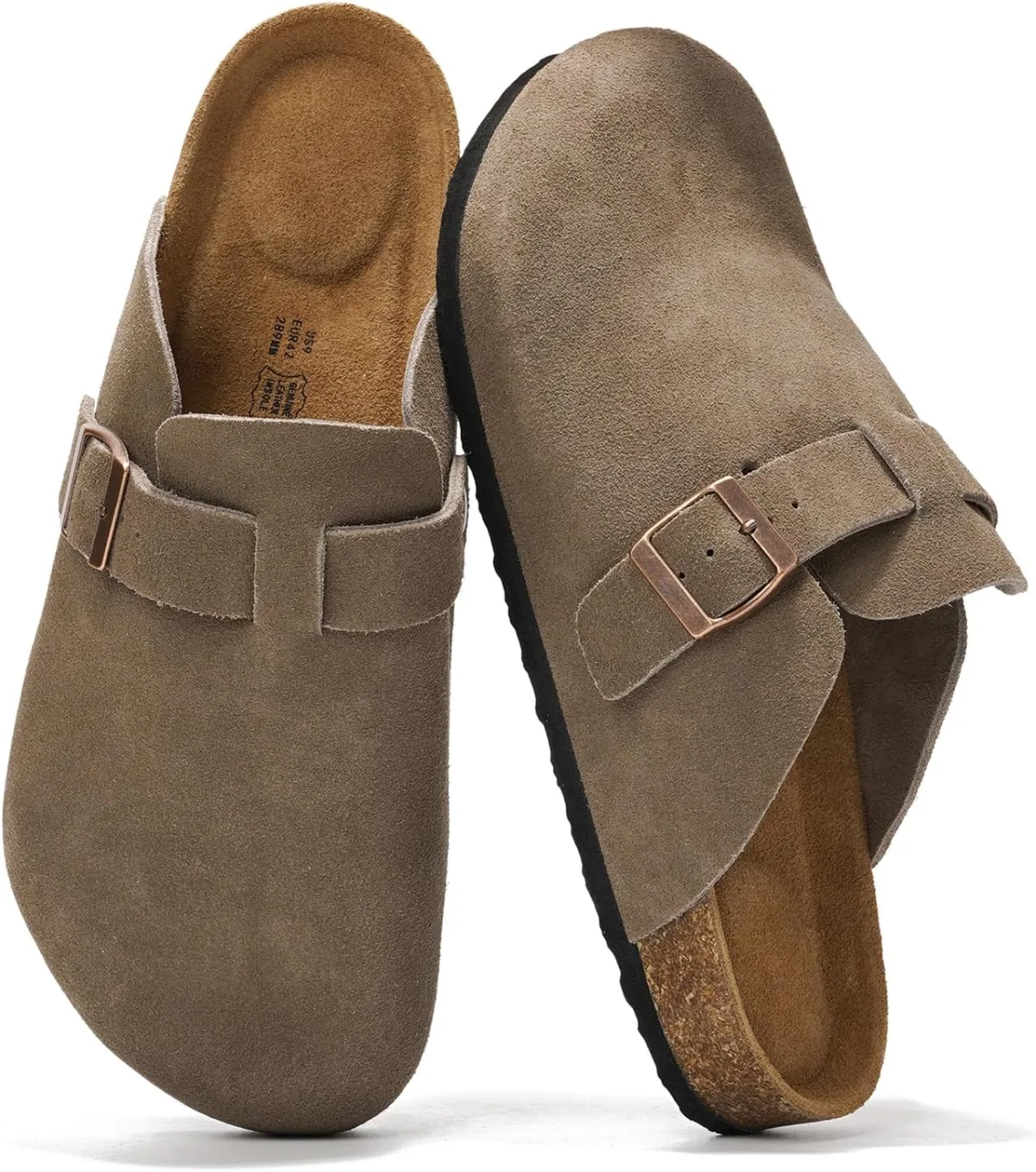 Project Cloud Mens Clogs — Full-Grain Leather mule