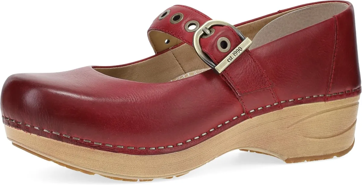 Dansko XP 2.0 Mary Jane Clogs for Women — Genuine Leather clog