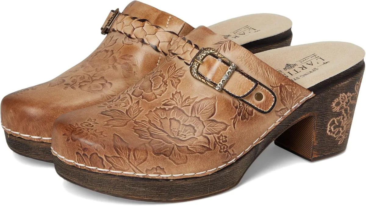 Spring Step L'Artiste Women's Calliroe Clog — Genuine Leather clog