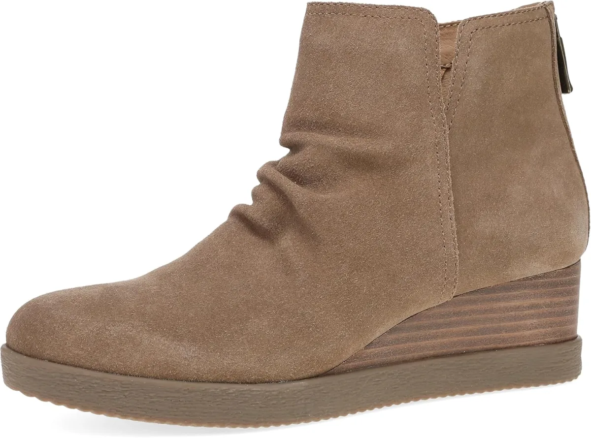 Dansko Stephanie Wedge Bootie for Women — Genuine Leather boot