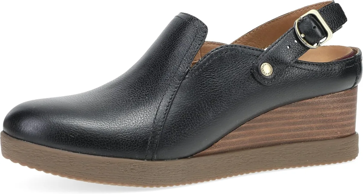 Dansko Sheridan Wedge Mule for Women — Suede mule