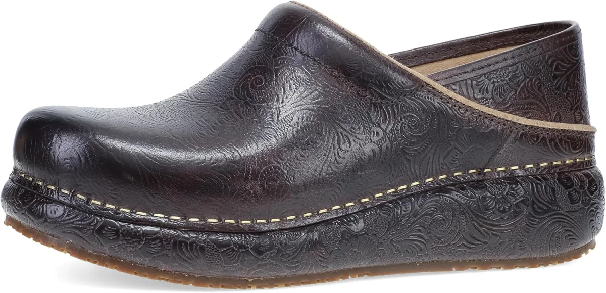 Dansko Platform Pro Women's Slip Resistant Clog — Genuine Leather clog