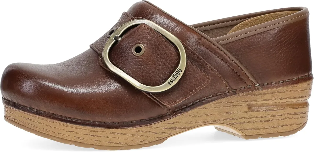 Dansko Pearson Clogs for WomenRocker Sole and Arch Support for Comfort — Genuine Leather clog