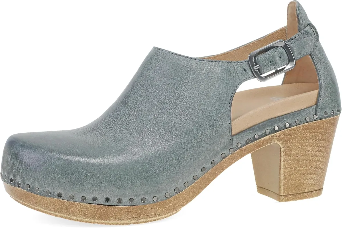 Dansko Sassy Stylish Upfront Closed Toe for Women — Genuine Leather clog