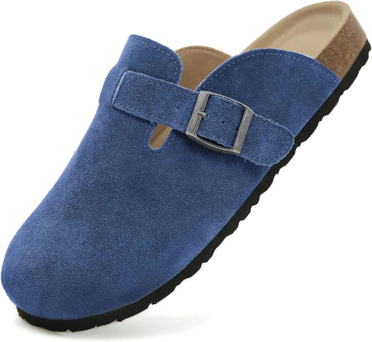 Dumalum Suede Clogs for Women and Men — Suede mule